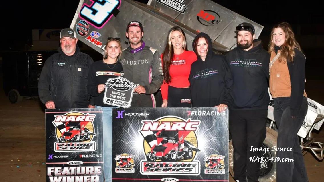 Kaleb Montgomery Wins First NARC Feature in Front of Home Town Crowd