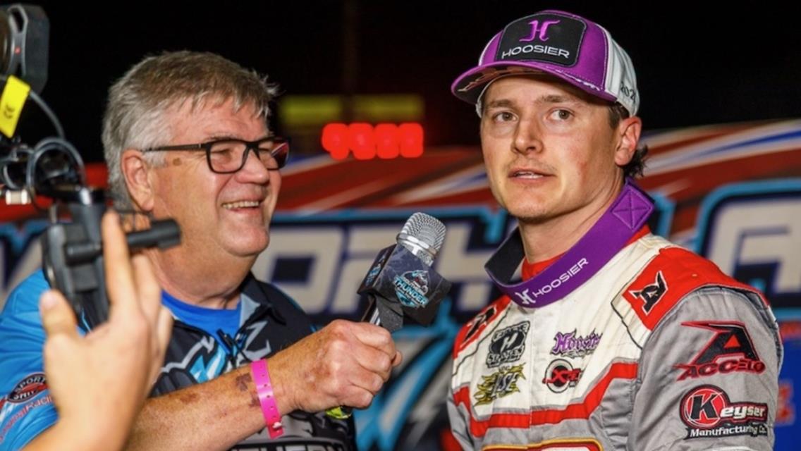 Cory Hedgecock captures $7,500 at Senoia in third-straight triumph with Southern Thunder