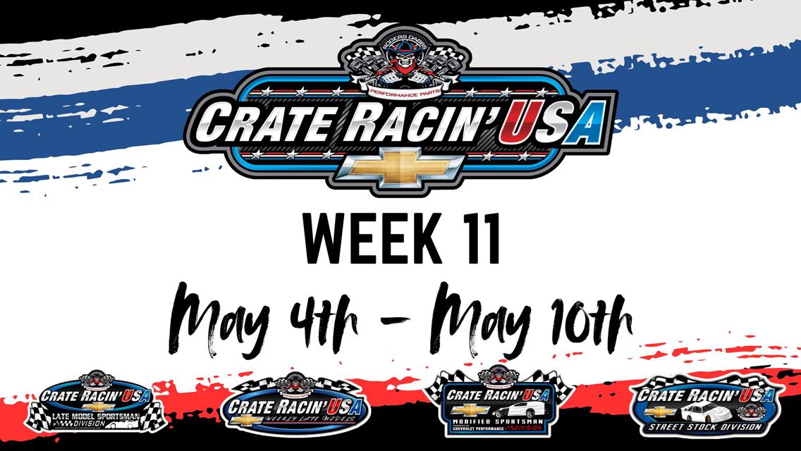 Week Eleven: CRUSA Weekly Competition Rolls into Week 11 of 32