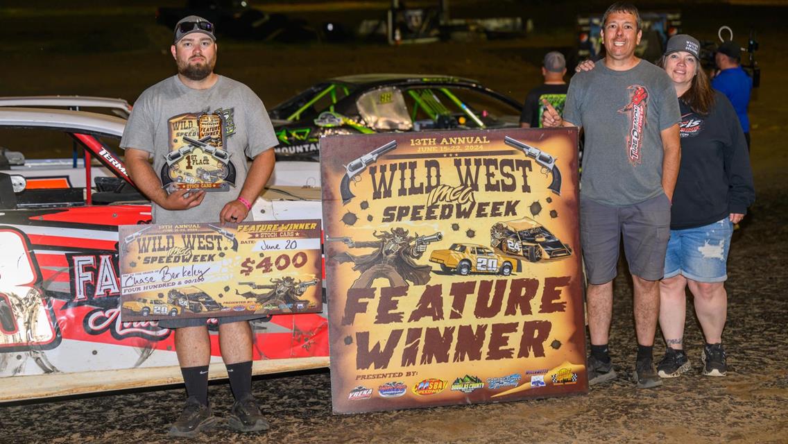 Winebarger, Berkeley, And Killingsworth Dominate Thursday Night Show At Cottage Grove