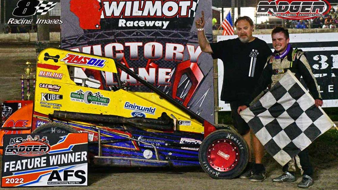 Doer, McMullen and Schlafer with Wilmot Triumphs