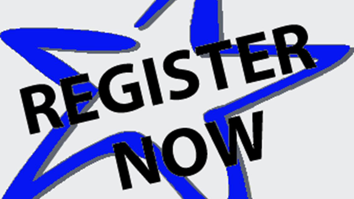 2016 DRIVER REGISTRATION NOW OPEN