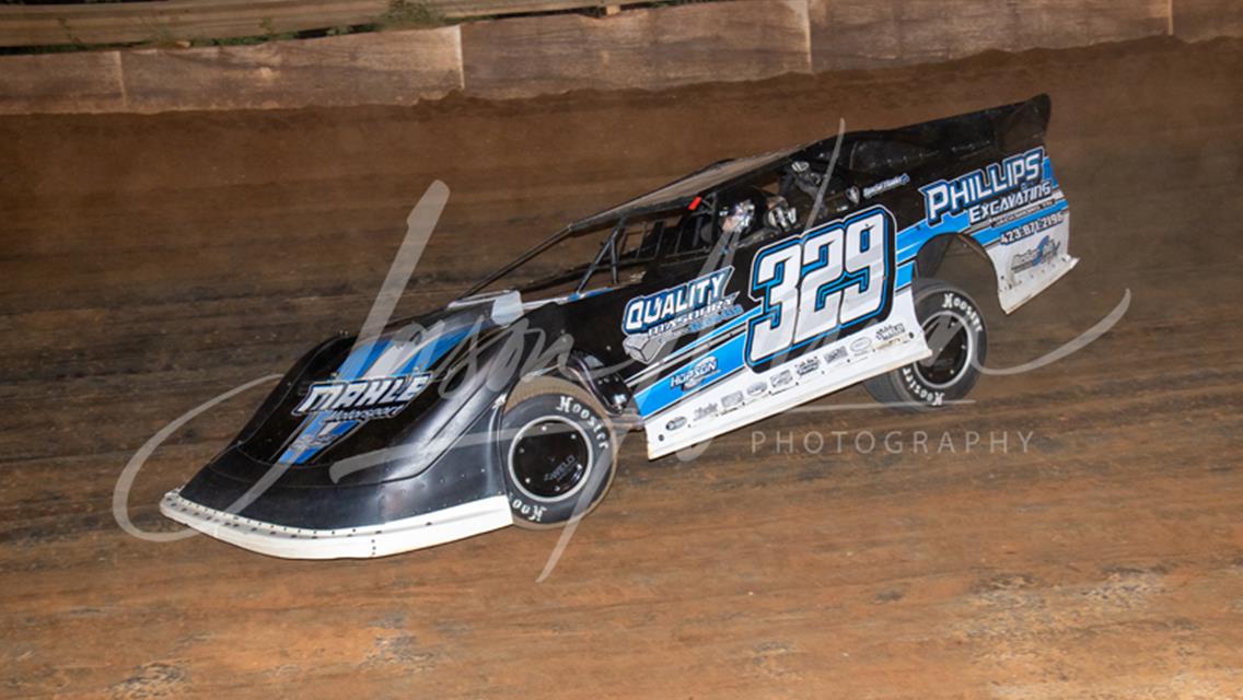 Travis Fultz rides to second win