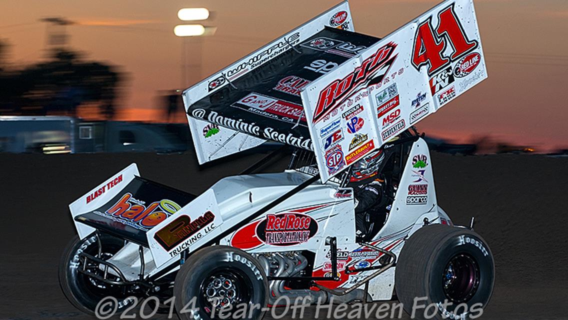 Scelzi Earns Second Top Five With King of the West at Petaluma Speedway