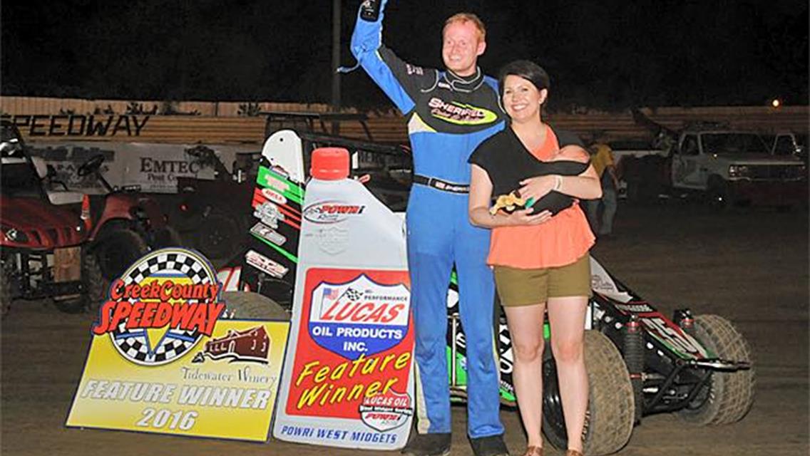 It&#39;s all Sherrell at Creek County Speedway