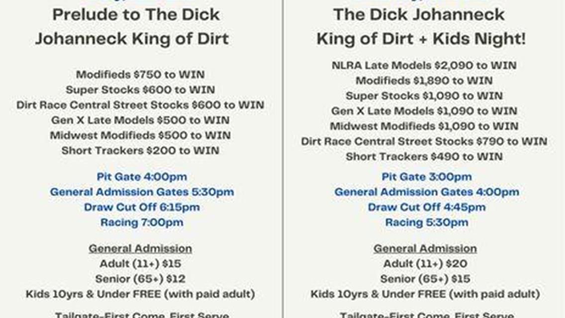 Kids Night for Saturday