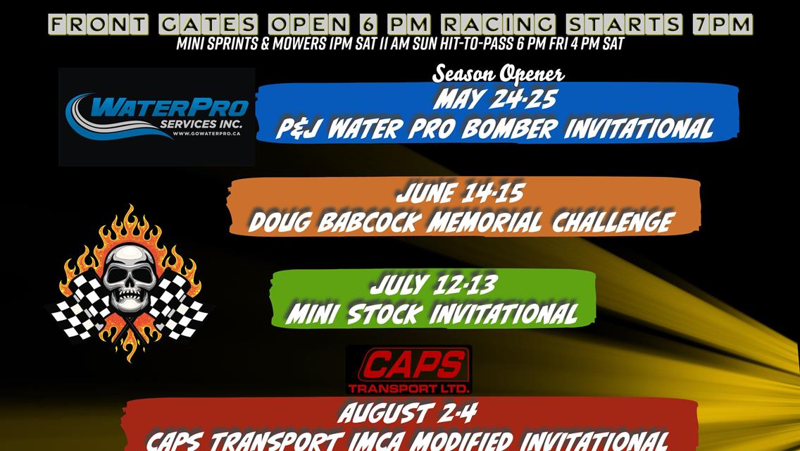 FIRST RACE WEEKEND OF 2024 STARTS TODAY!