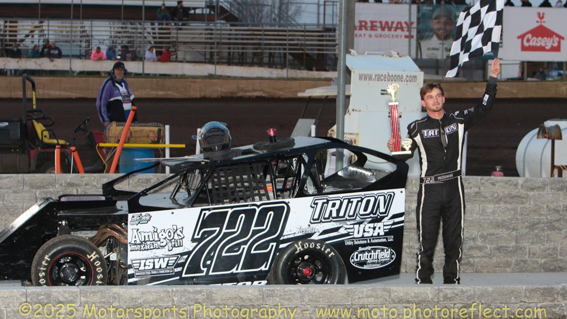 Mallicoat, Daniels, Smith, Stigge and McDowell Season Opening Feature Winners at Boone