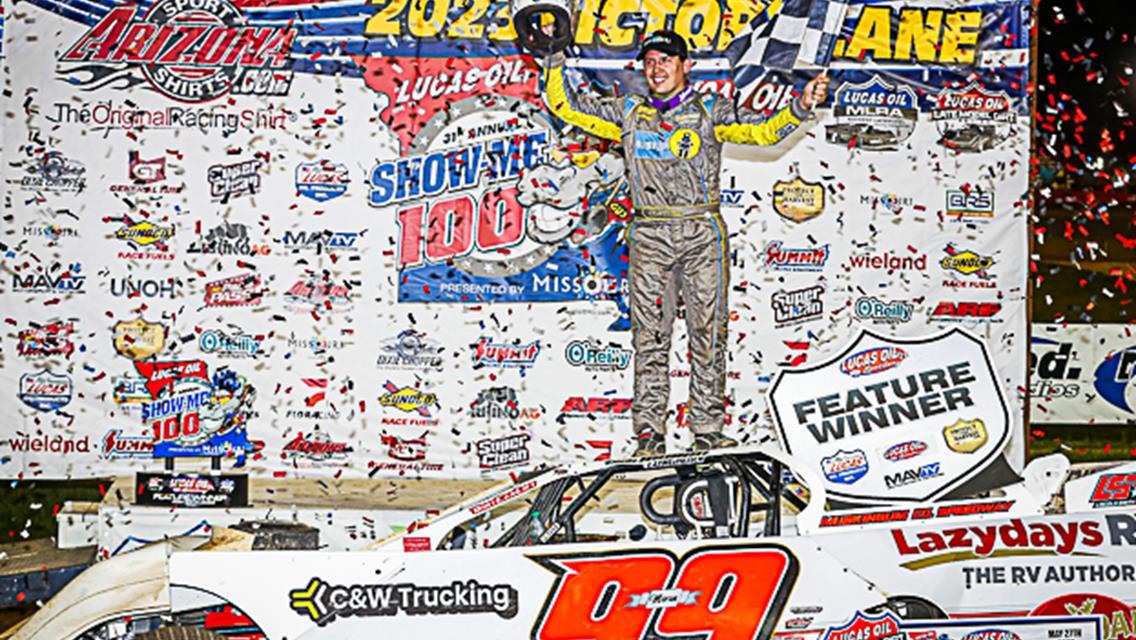 After a wild Show-Me 100, Moran declared the winner after Thornton&#39;s post-race penalty