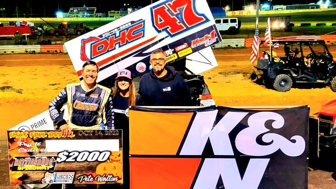 Dale Howard charges to Night #1 Hub City Fasll Brawl Victory at Hattiesburg on Friday