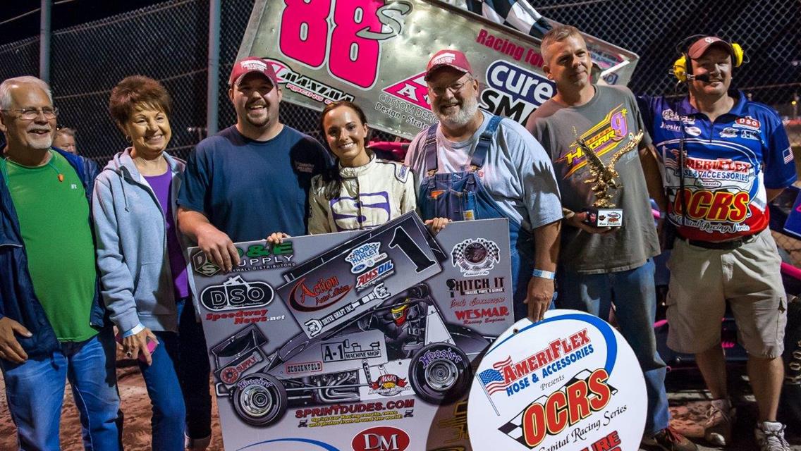 Waddell picks up her 2nd career OCRS victory where it all started Borrows Paul Johnson engine in time to make the Salina show