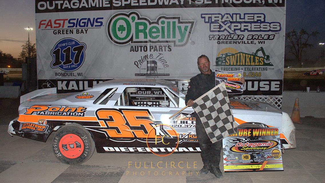 WHITMAN SHADES SCHMIDT, SCORES OUTAGAMIE IMCA MOD GO