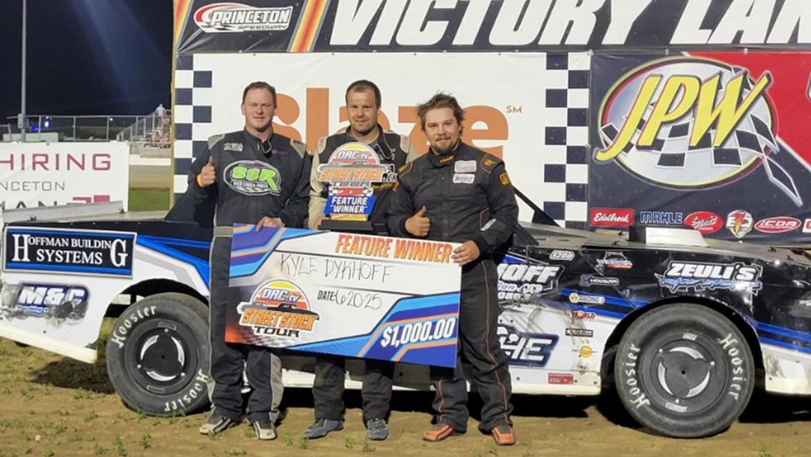 The DRC Street Stock Tour Makes it's First Ever Visit to the Princeton Speedway with 27 Racers signing in to Battle