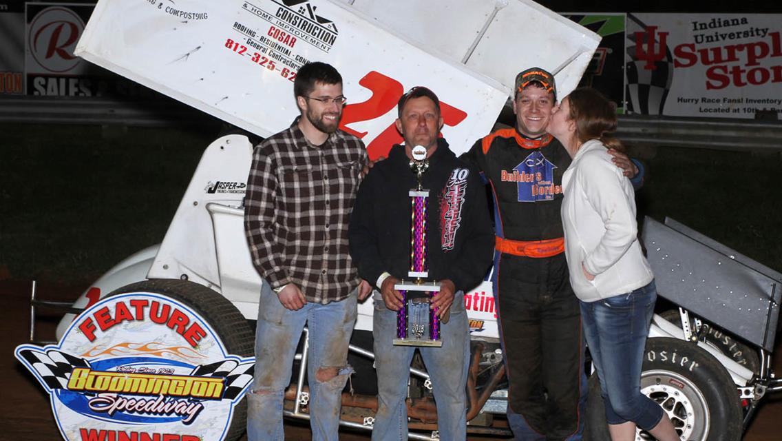 Darland Scores Big USAC Triumph at Bloomington