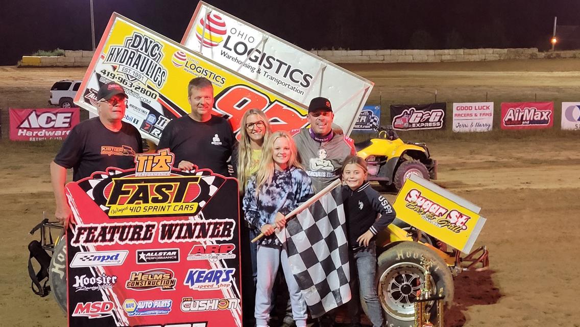 Wilson Sweeps Weekend to Earn First 410 Sprint Car Win in More Than Five Years