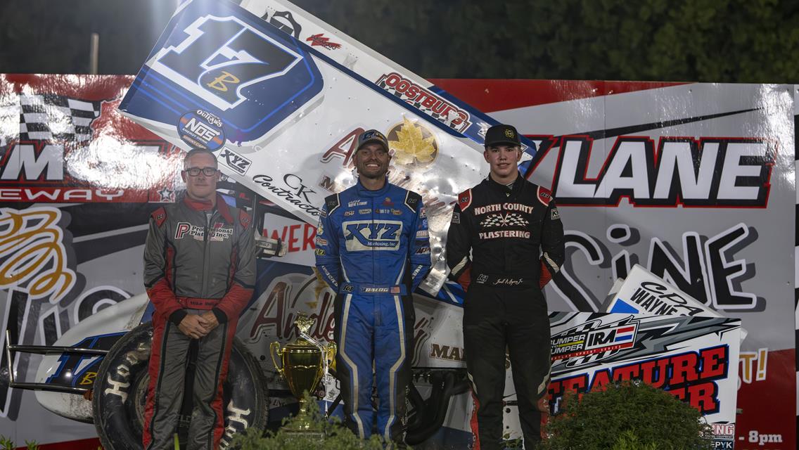 BALOG SWEEPS THE WEEKEND