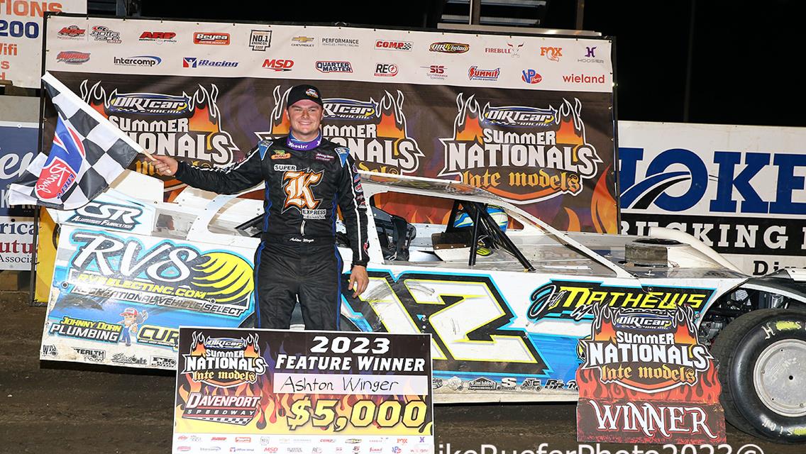 Winger Retakes Lead From Simpson Late To Win Davenport