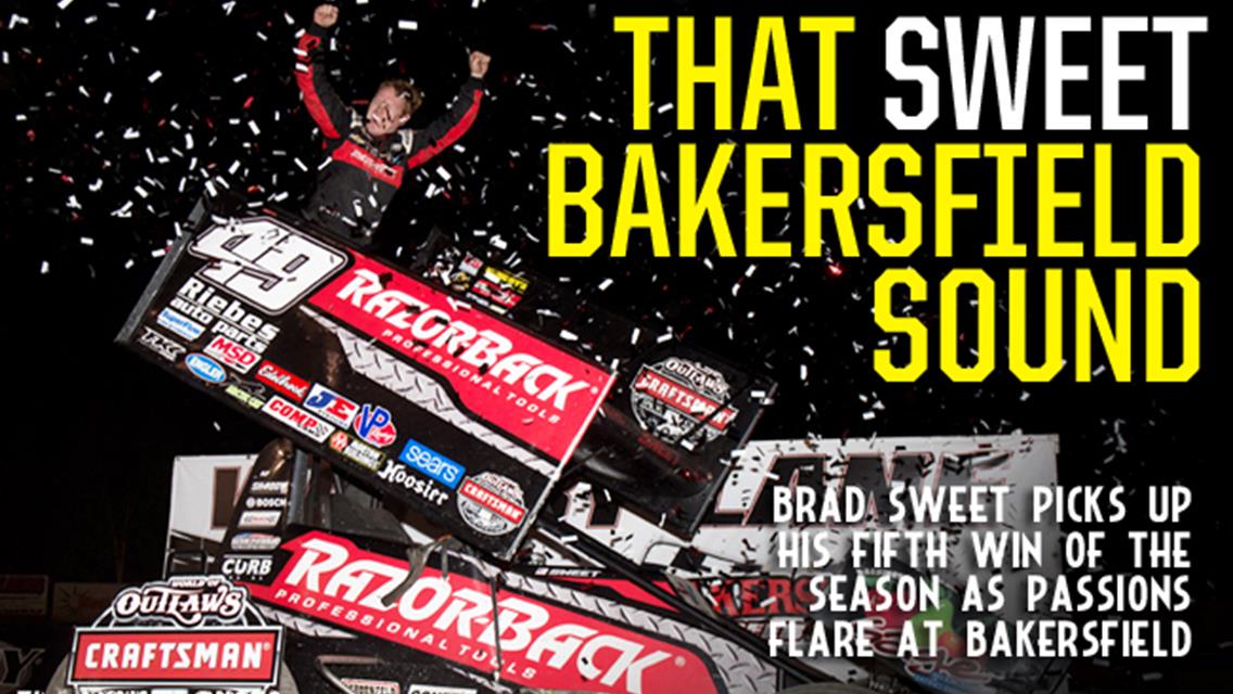 Sweet Scores Fifth with Bakersfield Win