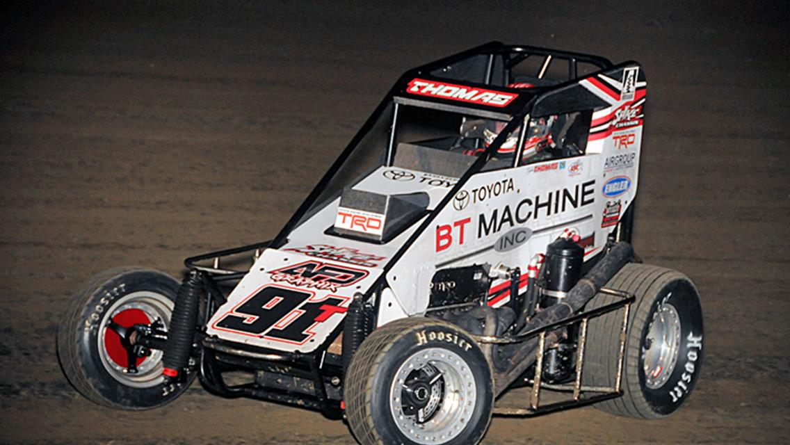Tyler Thomas Tops POWRi West at Creek County’s “Fall Fling”