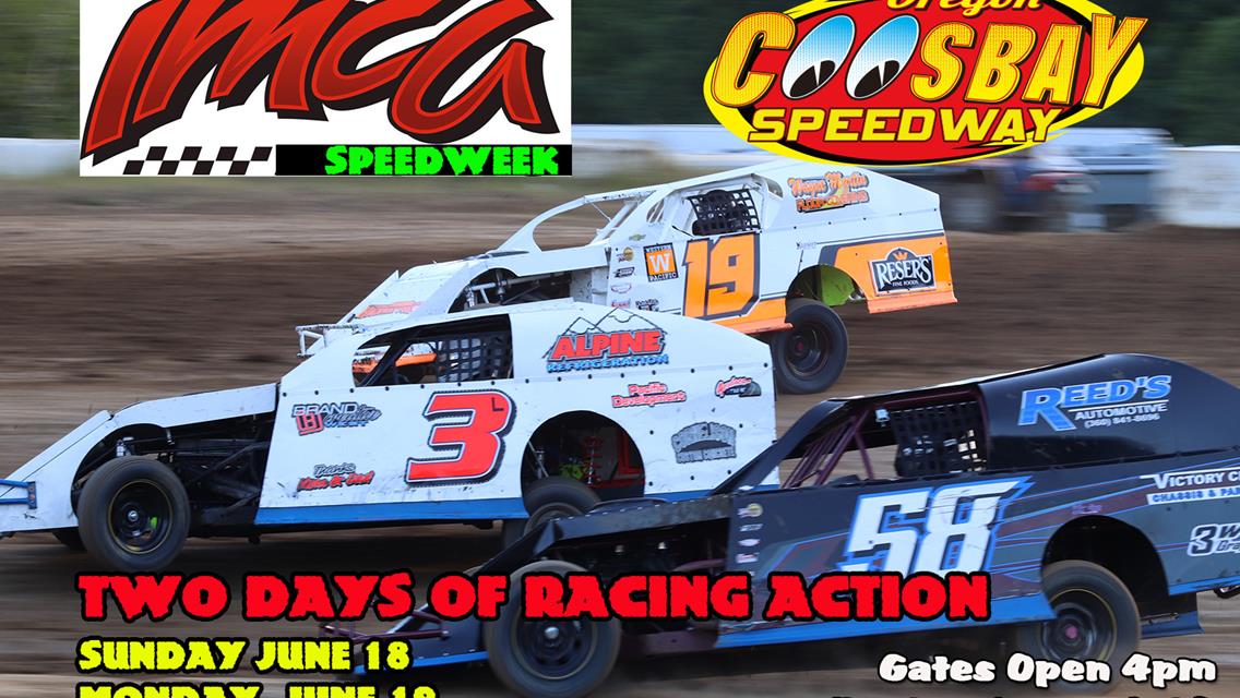IMCA SPEEDWEEK Sunday &amp; Monday Night June 18 &amp; 19