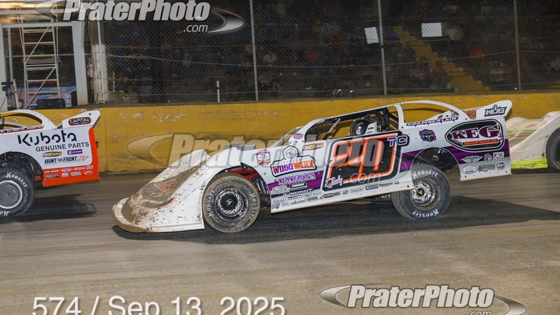 Senoia Raceway (Senoia, GA) – World of Outlaws Real American Late Model Series – Billy Clanton Classic – September 13th, 2025. (PraterPhoto)