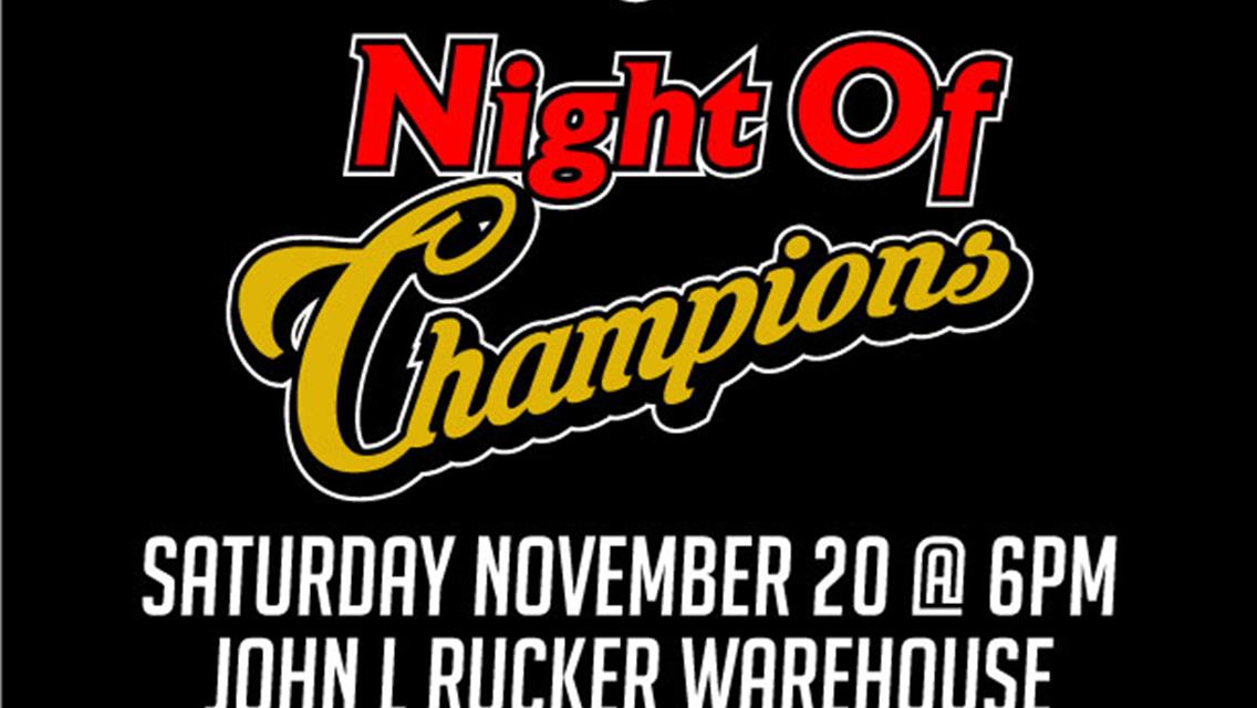 Night of Champions 20212 Save The date.