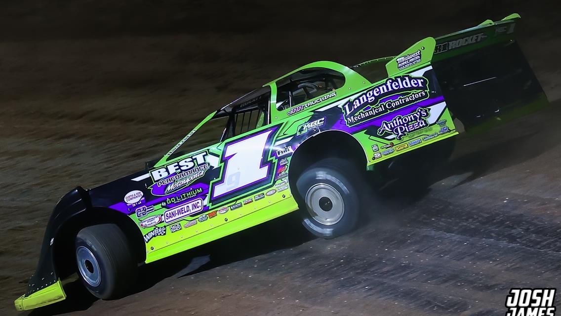 Volusia Speedway Park (Barberville, FL) – DIRTcar Nationals – February 10th-15th, 2025. (Josh James Artwork)