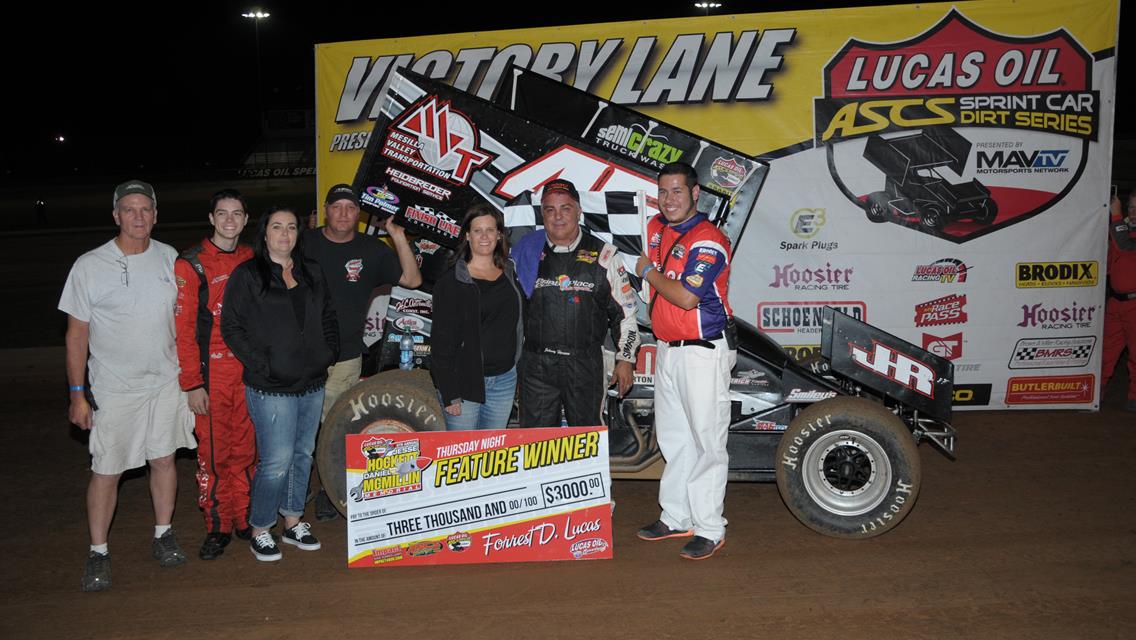 Johnny Herrera Rolls To Victory In Hockett/McMillin Memorial Opener