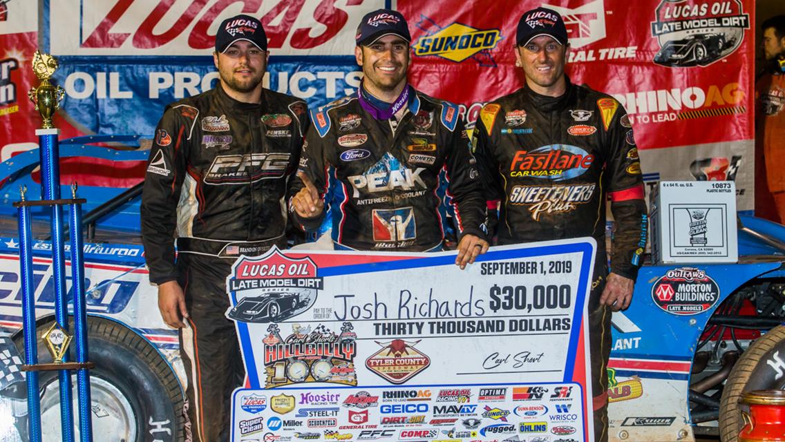 Richards Scores First Hillbilly Hundred Triumph