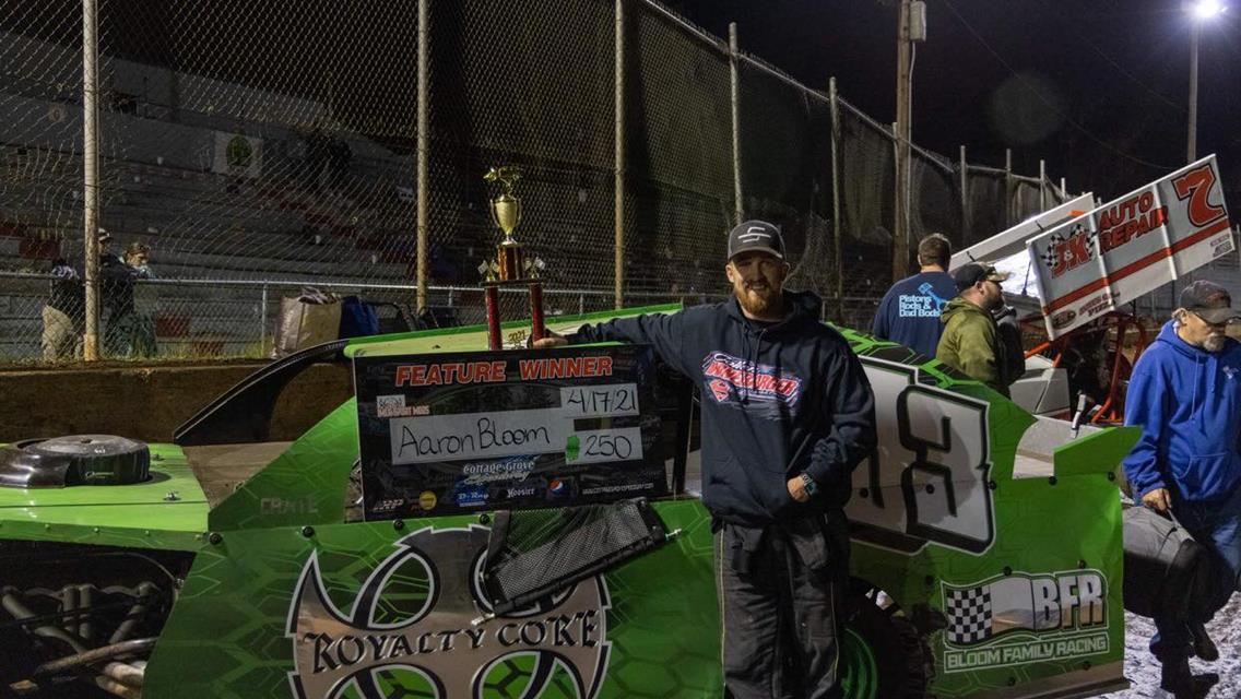 Thompson, Drager, Tanner, A. Bloom, And Evans April 17th Victors At Cottage Grove