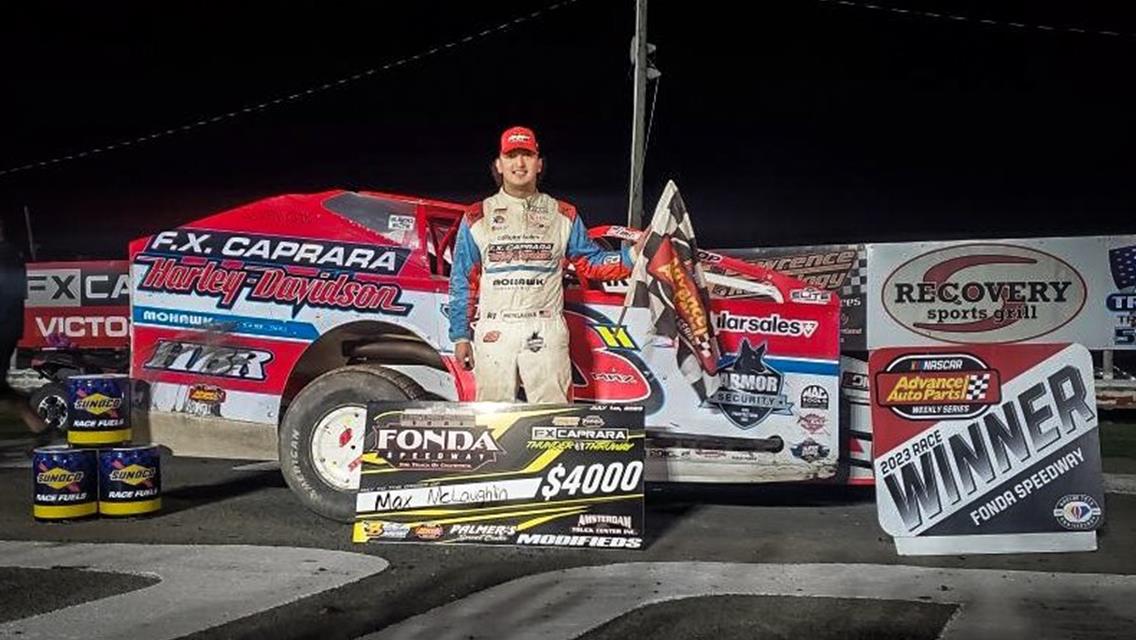 MCLAUGHLIN GETS FIRST CAREER FONDA WIN