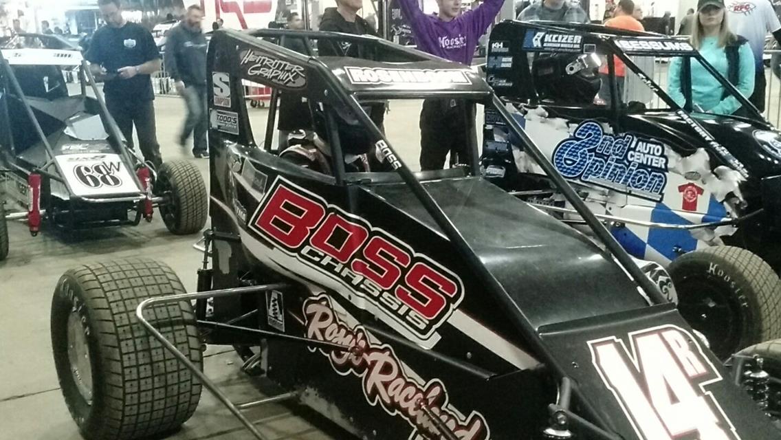 In staging for Monday practice