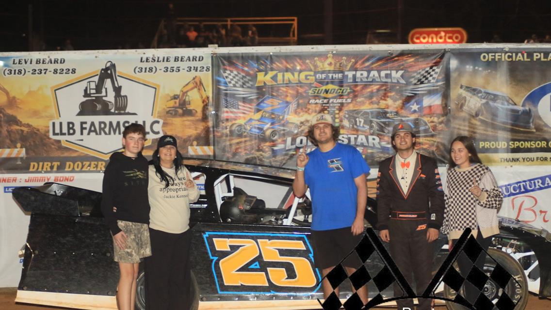 Parker Cloud topped the Street Stock portion of Super Bee Speedway's season opener on March 14.