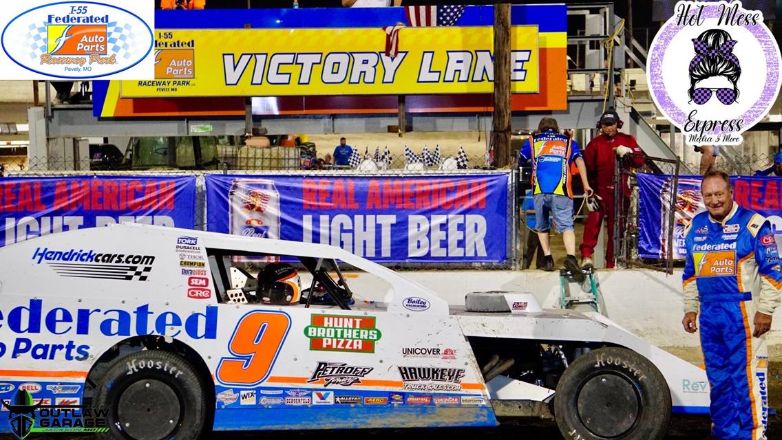 Ken Schrader, Dean Hoffman, Lee Stuppy, Terry McCann, Josh Callahan &amp; Cruz Griffaw takes wins at I-55 Federated Auto Parts Raceway Park!