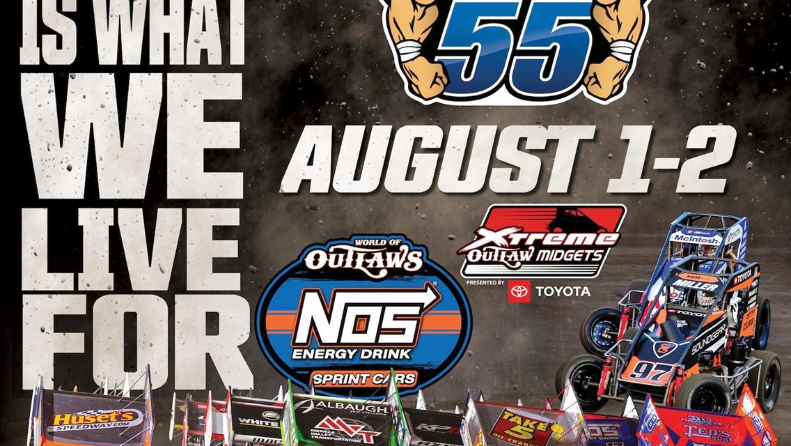 Ironman 55 hits the highbanked bullring of I-55 this Friday &amp; Saturday, August 1st-2nd