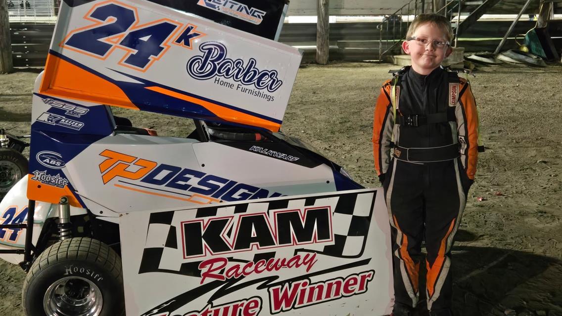 Soares, Friesen, Roberts, and Kalkwarf Score KAM Raceway Opening Night Wins on Friday!