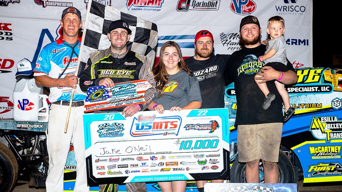 O’Neil nabs eighth USMTS win at Mississippi Thunder Speedway