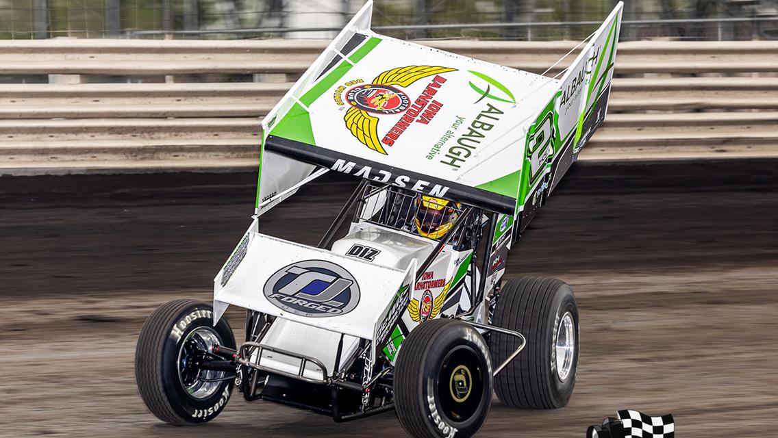 Chase Randall helps TKS Motorsports power to a top-five at Knoxville Raceway
