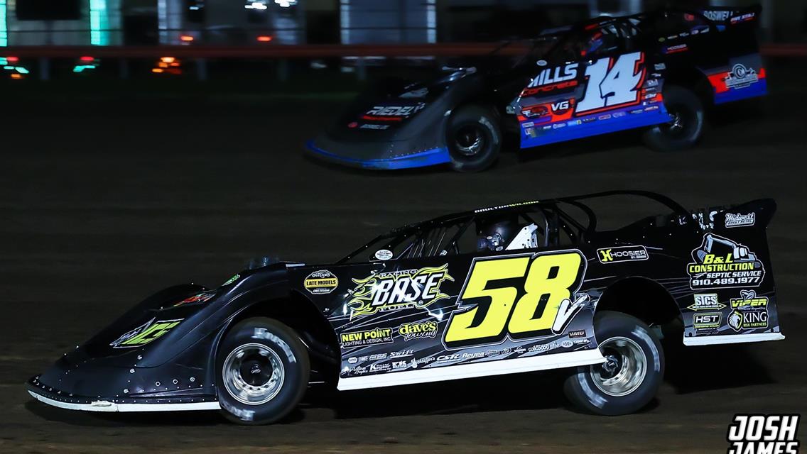 Farmer City Raceway (Farmer City, IL) – World of Outlaws Late Model Series – Illini 100 – April 10-11, 2026. (Josh James Artwork)