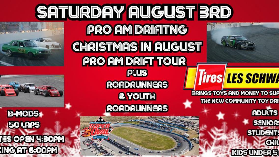 Drifitng Back August 3rd at WVSO!