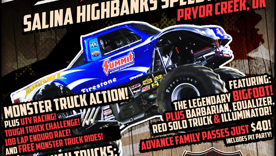 Monsters On The Highbanks takes place this Saturday