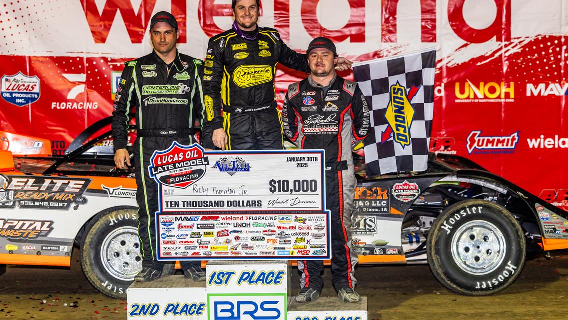 All-Tech Raceway (Lake City, Fla.) – Lucas Oil Late Model Dirt Series – Winter Nationals – January 30th-February 1st, 2025. (Heath Lawson Photo)