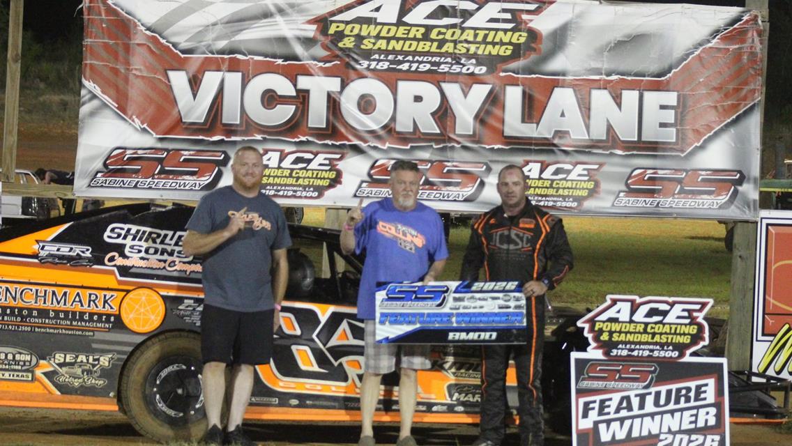 Collins, Grigsby, Howell win at Sabine Speedway