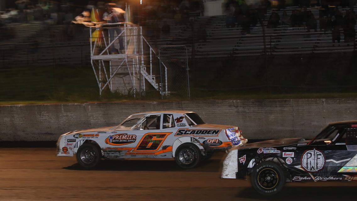 Ballenger strikes with late pass to win at I-90 Speedway