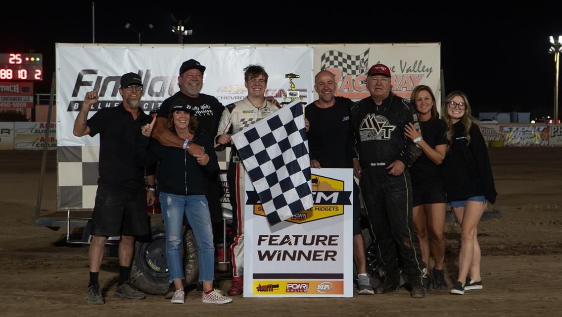 Brody Wake Wins in POWRi SWEM at Mohave Valley Raceway Repeat