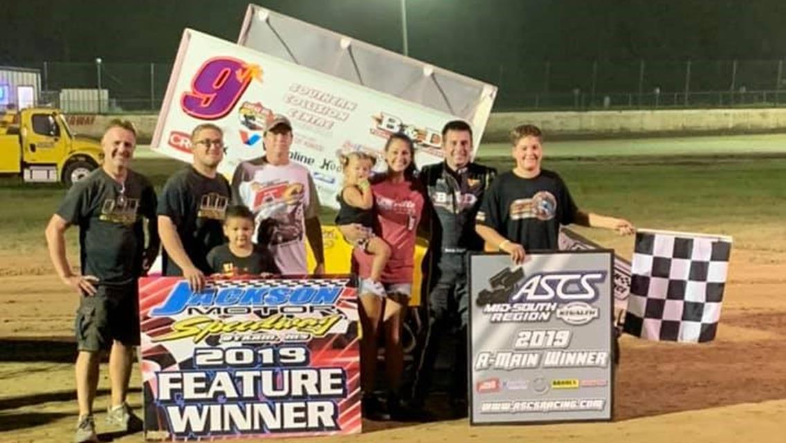 Hagar Earns Eighth Win of Season During Event at Jackson Motor Speedway