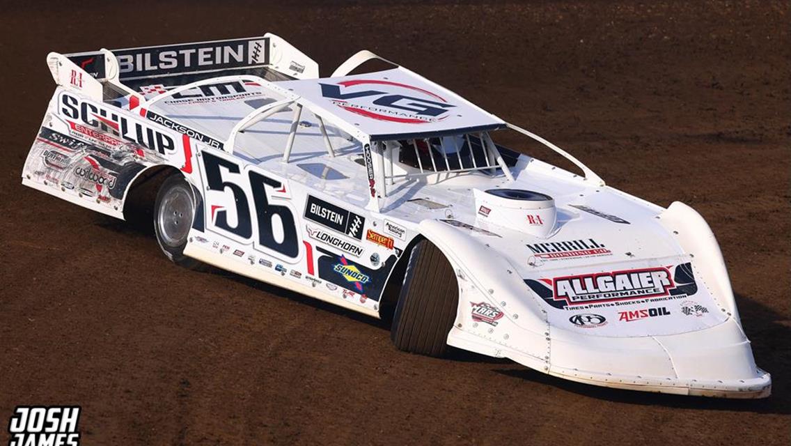 Tony Jackson Jr. was victorious with the COMP Cams Super Dirt Series (CCSDS) on Saturday night, May 10 at Batesville Motor Speedway claiming the $12,000 top prize in the Bad Boy 98.
