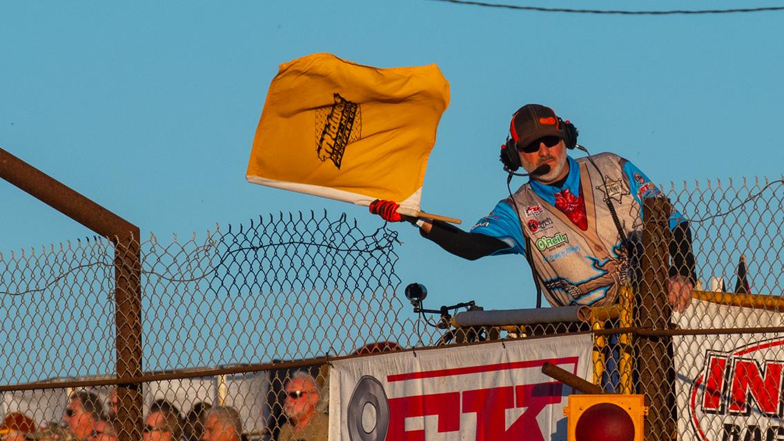 Midwest Sheet Metal Caution Flag to Fly Again at 2022 Wild West Shootout