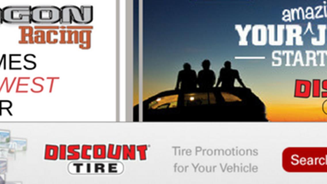 ARAGON RACING PARTNERS WITH DISCOUNT TIRE