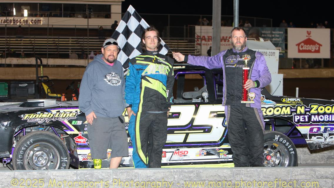 Mallicoat, Daniels, Smith, Stigge and McDowell Season Opening Feature Winners at Boone